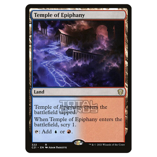 Magic The Gathering - Commander 2021 - Temple of Epiphany - 322/409