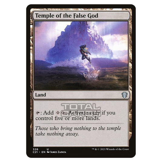 Magic The Gathering - Commander 2021 - Temple of the False God - 326/409