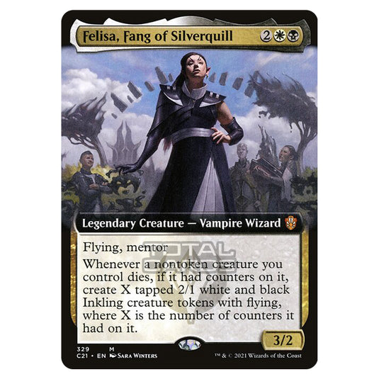 Magic The Gathering - Commander 2021 - Felisa, Fang of Silverquill - 329/409