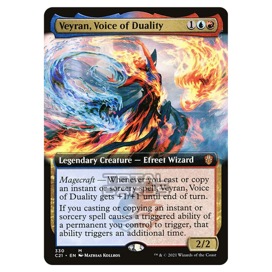 Magic The Gathering - Commander 2021 - Veyran, Voice of Duality - 330/409