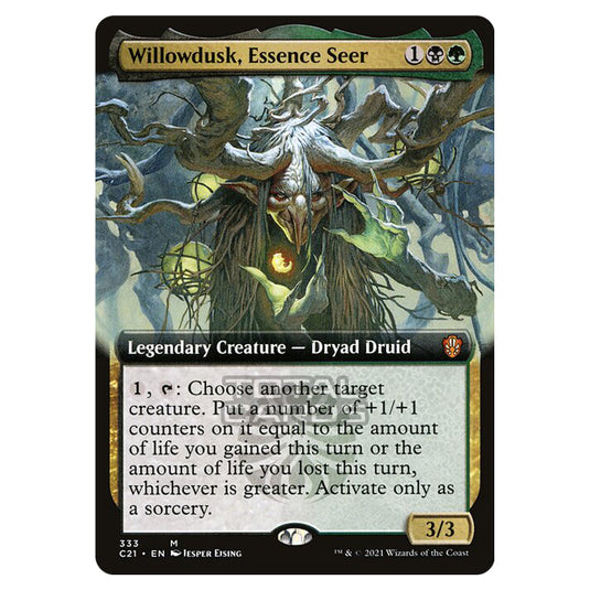 Magic The Gathering - Commander 2021 - Willowdusk, Essence Seer - 333/409