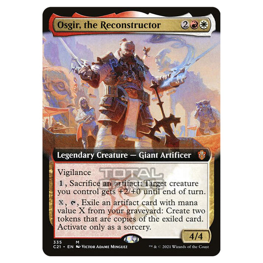 Magic The Gathering - Commander 2021 - Osgir, the Reconstructor - 335/ Magic The Gathering - Commander 2021 - Osgir, the Reconstructor - 335/