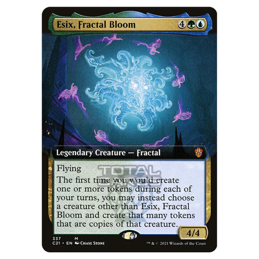 Magic The Gathering - Commander 2021 - Esix, Fractal Bloom - 337/409