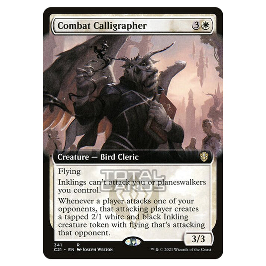 Magic The Gathering - Commander 2021 - Combat Calligrapher - 341/409