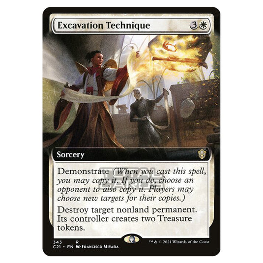 Magic The Gathering - Commander 2021 - Excavation Technique - 343/409