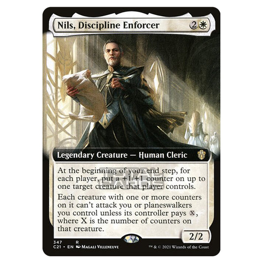 Magic The Gathering - Commander 2021 - Nils, Discipline Enforcer - 347/409