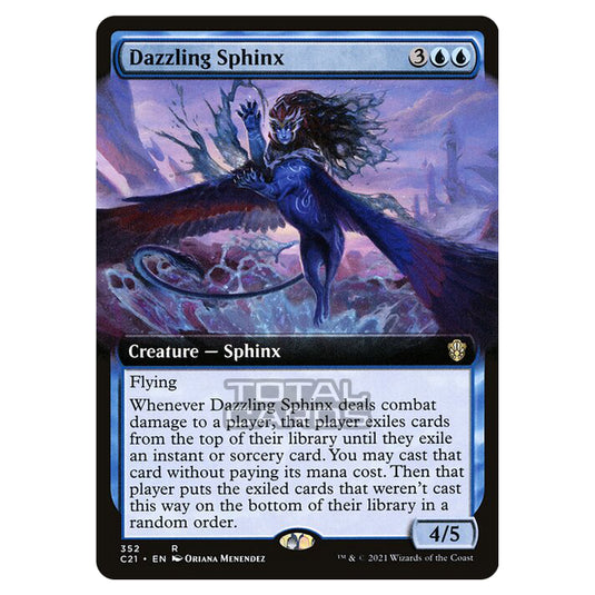 Magic The Gathering - Commander 2021 - Dazzling Sphinx - 352/409