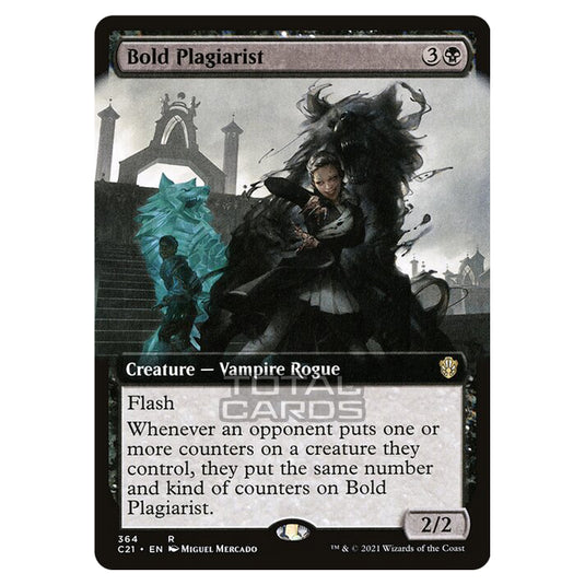 Magic The Gathering - Commander 2021 - Bold Plagiarist - 364/409