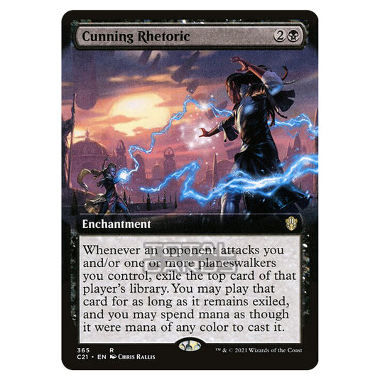 Magic The Gathering - Commander 2021 - Cunning Rhetoric - 365/409