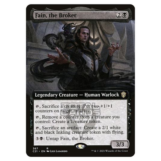 Magic The Gathering - Commander 2021 - Fain, the Broker - 367/409