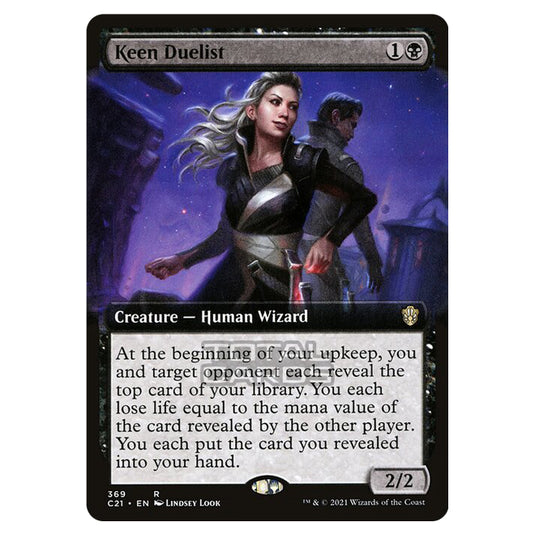 Magic The Gathering - Commander 2021 - Keen Duelist - 369/409