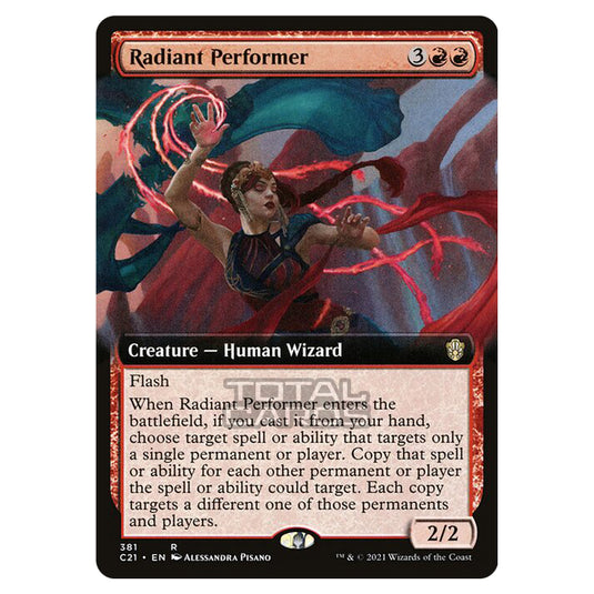 Magic The Gathering - Commander 2021 - Radiant Performer - 381/409