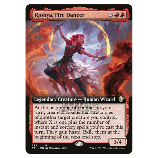 Magic The Gathering - Commander 2021 - Rionya, Fire Dancer - 382/409