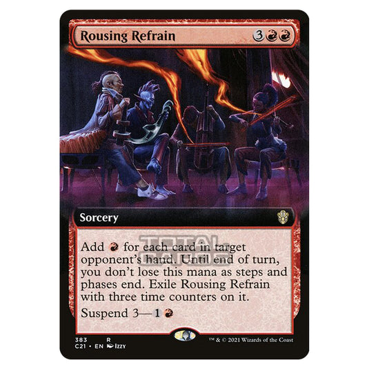 Magic The Gathering - Commander 2021 - Rousing Refrain - 383/409