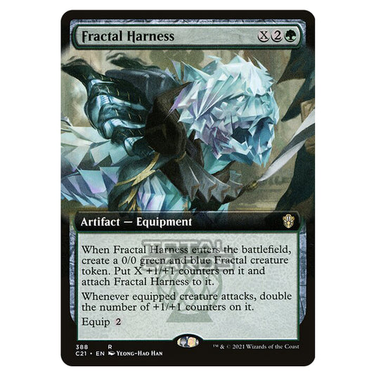 Magic The Gathering - Commander 2021 - Fractal Harness - 388/409