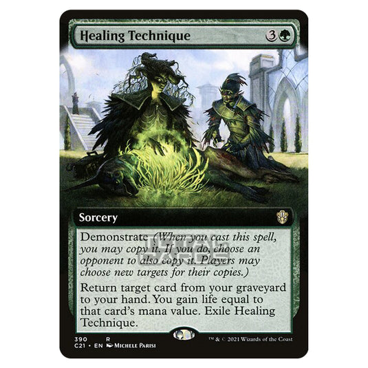 Magic The Gathering - Commander 2021 - Healing Technique - 390/409