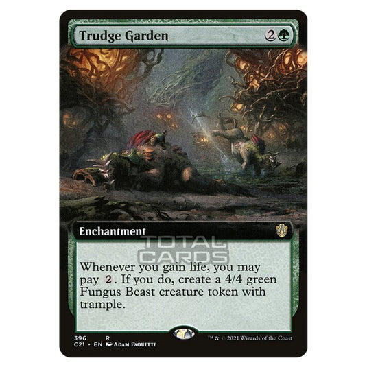 Magic The Gathering - Commander 2021 - Trudge Garden - 396/409