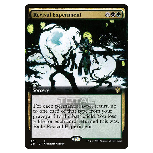 Magic The Gathering - Commander 2021 - Revival Experiment - 401/409