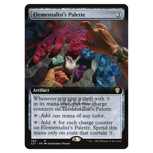 Magic The Gathering - Commander 2021 - Elementalist's Palette - 403/409