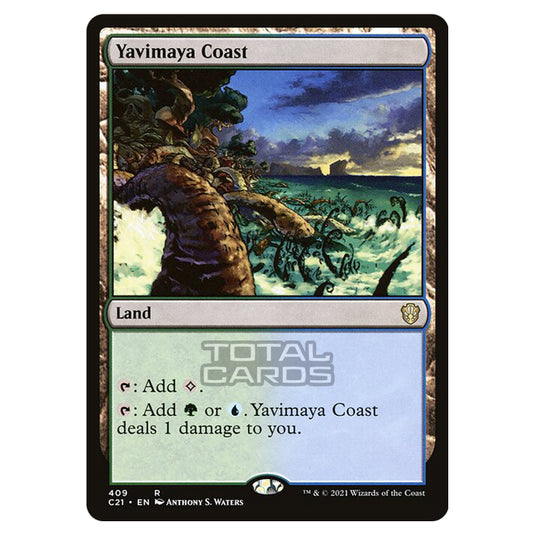 Magic The Gathering - Commander 2021 - Yavimaya Coast - 409/409