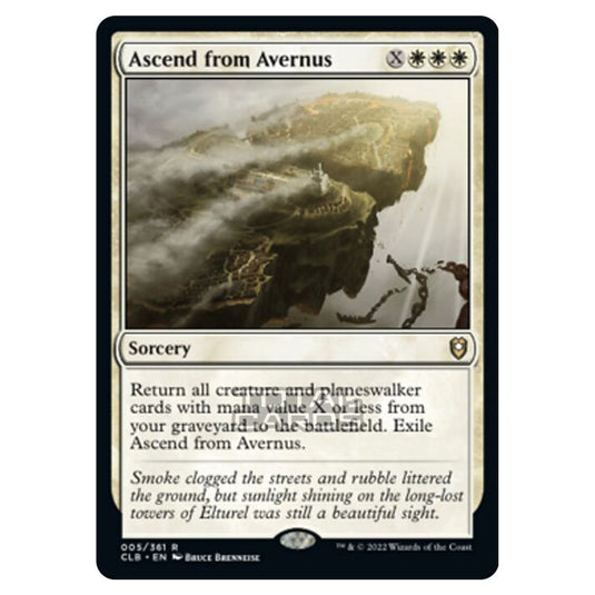 Magic The Gathering - Commander Legends - Battle for Baldur's Gate - Ascend from Avernus - 005/361