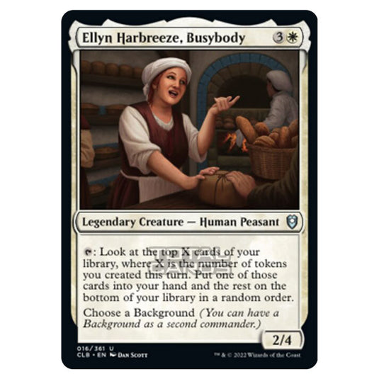 Magic The Gathering - Commander Legends - Battle for Baldur's Gate - Ellyn Harbreeze, Busybody - 016/361