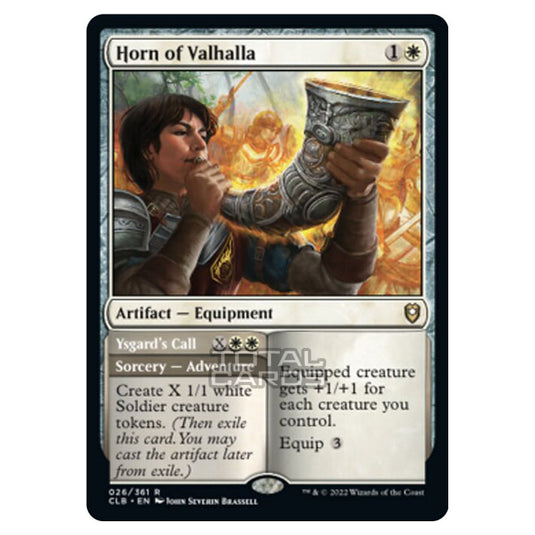 Magic The Gathering - Commander Legends - Battle for Baldur's Gate - Horn of Valhalla / Ysgard's Call - 026/361