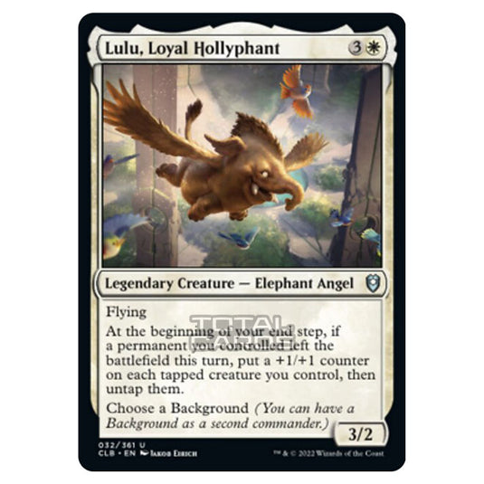 Magic The Gathering - Commander Legends - Battle for Baldur's Gate - Lulu, Loyal Hollyphant - 032/361