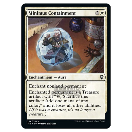 Magic The Gathering - Commander Legends - Battle for Baldur's Gate - Minimus Containment - 034/361