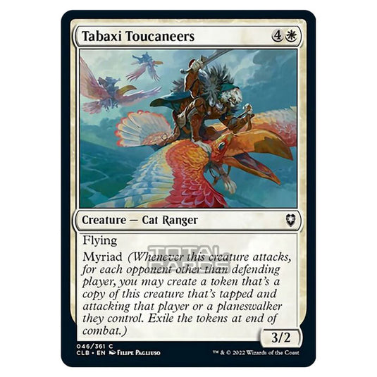 Magic The Gathering - Commander Legends - Battle for Baldur's Gate - Tabaxi Toucaneers - 046/361