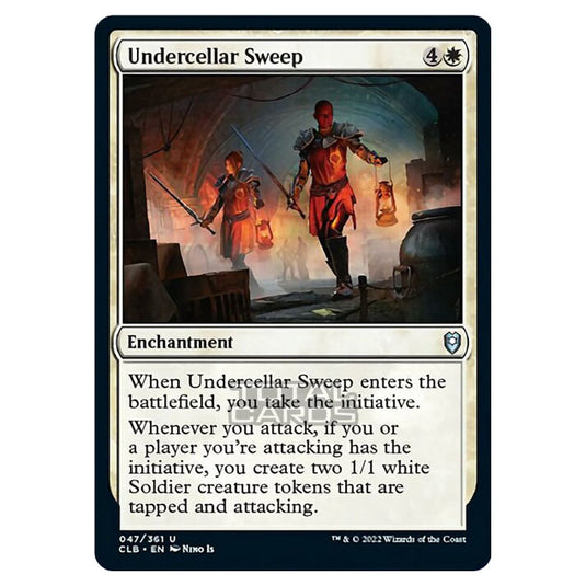 Magic The Gathering - Commander Legends - Battle for Baldur's Gate - Undercellar Sweep - 047/361