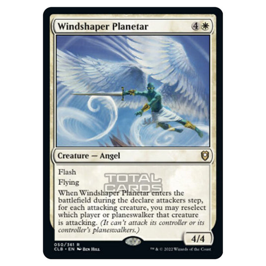 Magic The Gathering - Commander Legends - Battle for Baldur's Gate - Windshaper Planetar - 050/361