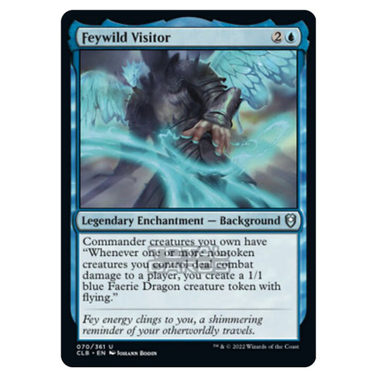 Magic The Gathering - Commander Legends - Battle for Baldur's Gate - Feywild Visitor - 070/361