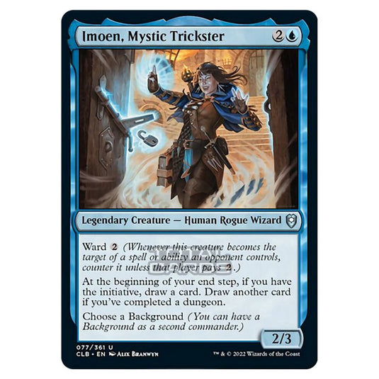 Magic The Gathering - Commander Legends - Battle for Baldur's Gate - Imoen, Mystic Trickster - 077/361