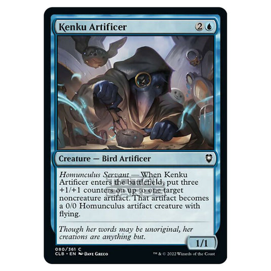 Magic The Gathering - Commander Legends - Battle for Baldur's Gate - Kenku Artificer - 080/361