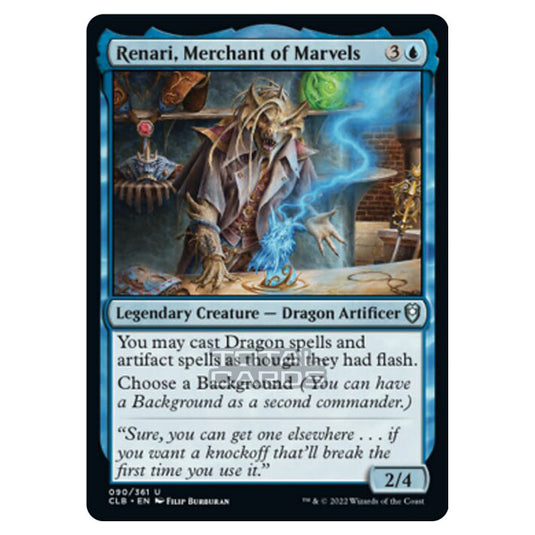 Magic The Gathering - Commander Legends - Battle for Baldur's Gate - Renari, Merchant of Marvels - 090/361