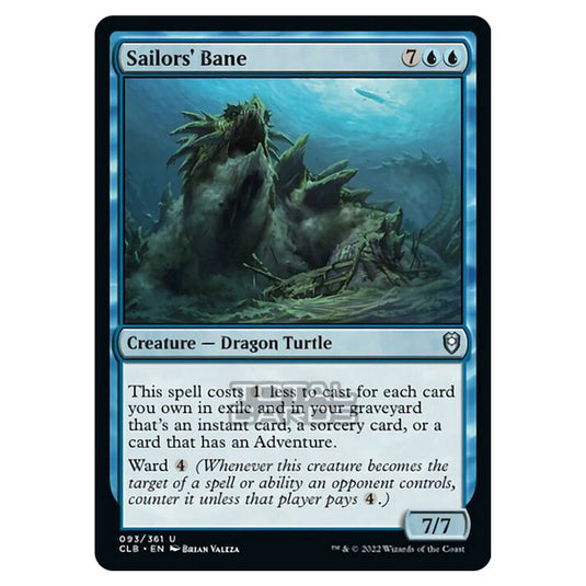 Magic The Gathering - Commander Legends - Battle for Baldur's Gate - Sailors' Bane - 093/361