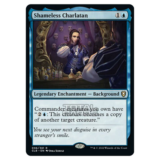 Magic The Gathering - Commander Legends - Battle for Baldur's Gate - Shameless Charlatan - 096/361