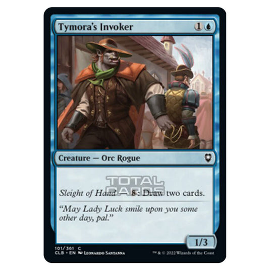 Magic The Gathering - Commander Legends - Battle for Baldur's Gate - Tymora's Invoker - 101/361