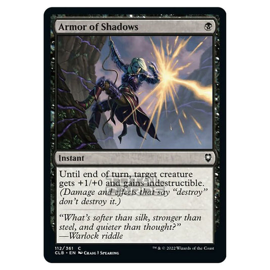 Magic The Gathering - Commander Legends - Battle for Baldur's Gate - Armor of Shadows - 112/361