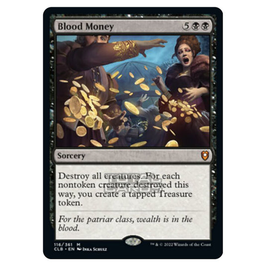 Magic The Gathering - Commander Legends - Battle for Baldur's Gate - Blood Money - 116/361