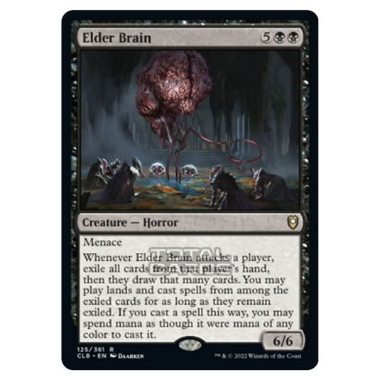 Magic The Gathering - Commander Legends - Battle for Baldur's Gate - Elder Brain - 125/361