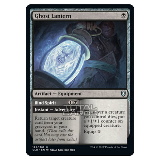 Magic The Gathering - Commander Legends - Battle for Baldur's Gate - Ghost Lantern / Bind Spirit - 128/361