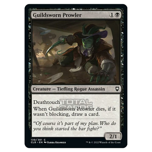 Magic The Gathering - Commander Legends - Battle for Baldur's Gate - Guildsworn Prowler - 130/361