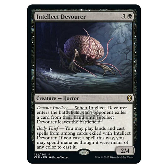 Magic The Gathering - Commander Legends - Battle for Baldur's Gate - Intellect Devourer - 132/361