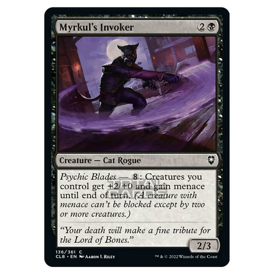 Magic The Gathering - Commander Legends - Battle for Baldur's Gate - Myrkul's Invoker - 136/361