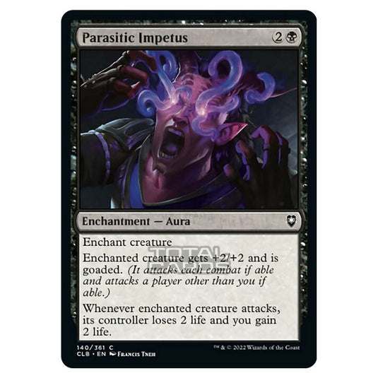 Magic The Gathering - Commander Legends - Battle for Baldur's Gate - Parasitic Impetus - 140/361