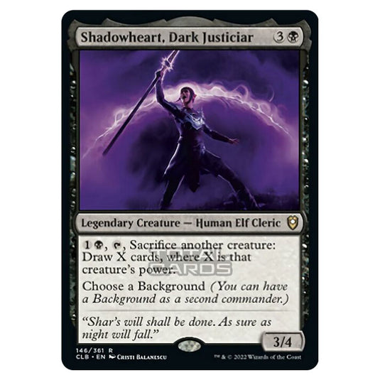 Magic The Gathering - Commander Legends - Battle for Baldur's Gate - Shadowheart, Dark Justiciar - 146/361