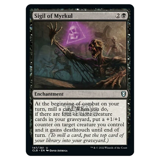 Magic The Gathering - Commander Legends - Battle for Baldur's Gate - Sigil of Myrkul - 147/361