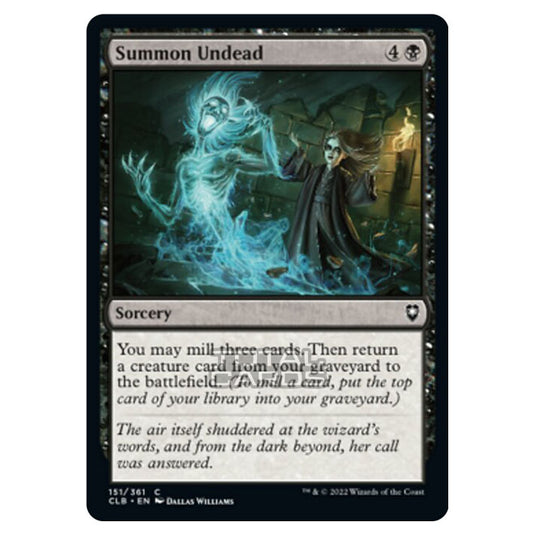 Magic The Gathering - Commander Legends - Battle for Baldur's Gate - Summon Undead - 151/361